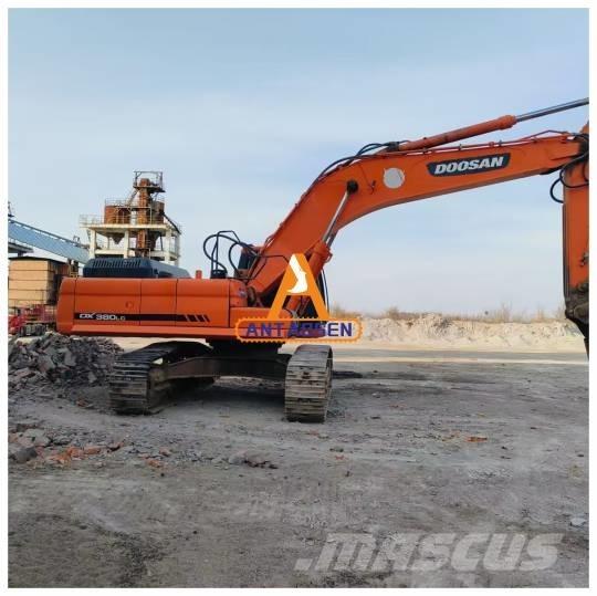 Doosan DX 380 LC Pásová rýpadla