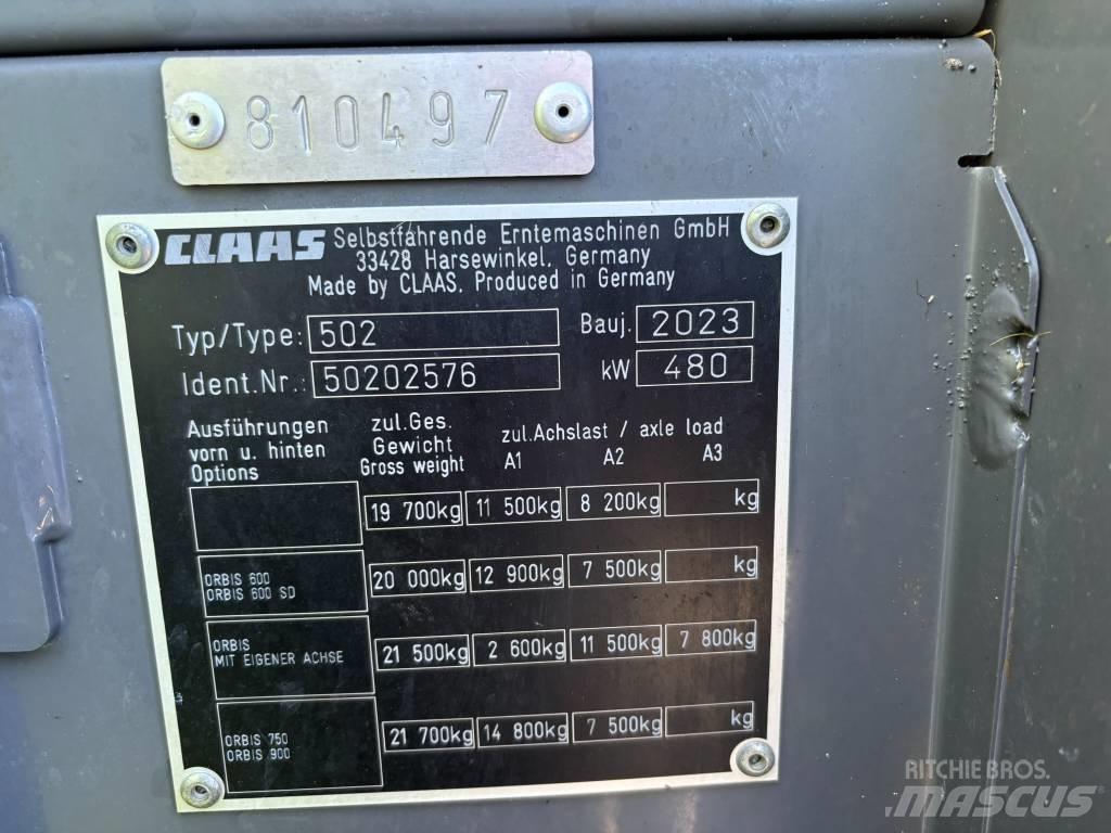 CLAAS Jaguar 960 4WD Samojízdné sekačky