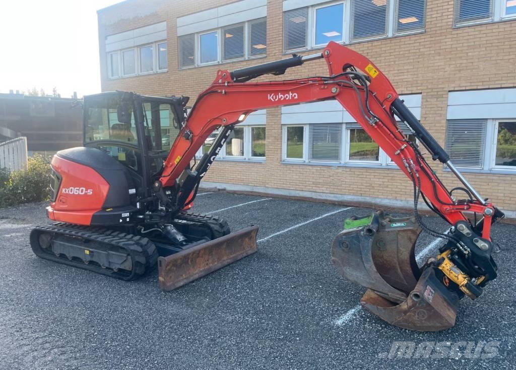 Kubota KX 060-5 Mini rýpadla < 7t
