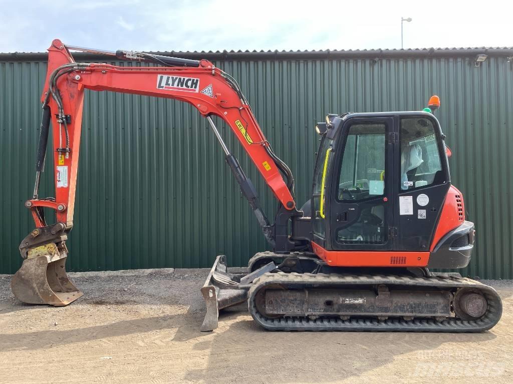 Kubota KX 080-4A2 Midi rýpadla 7t - 12t