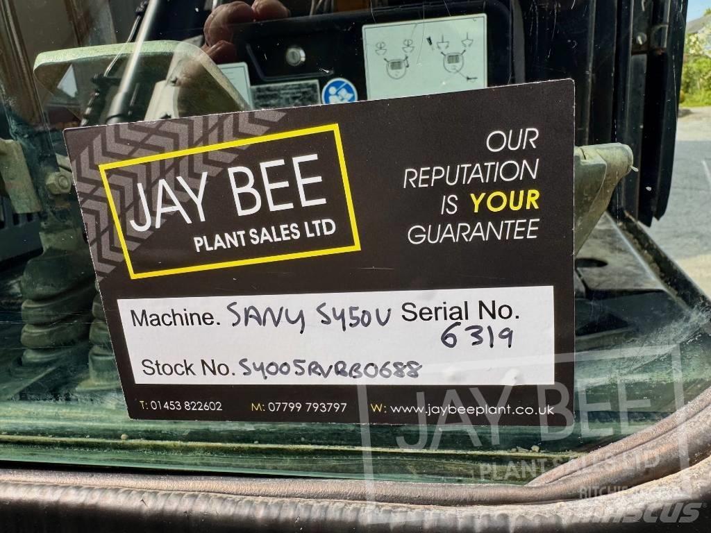 Sany SY 50 U Mini rýpadla < 7t