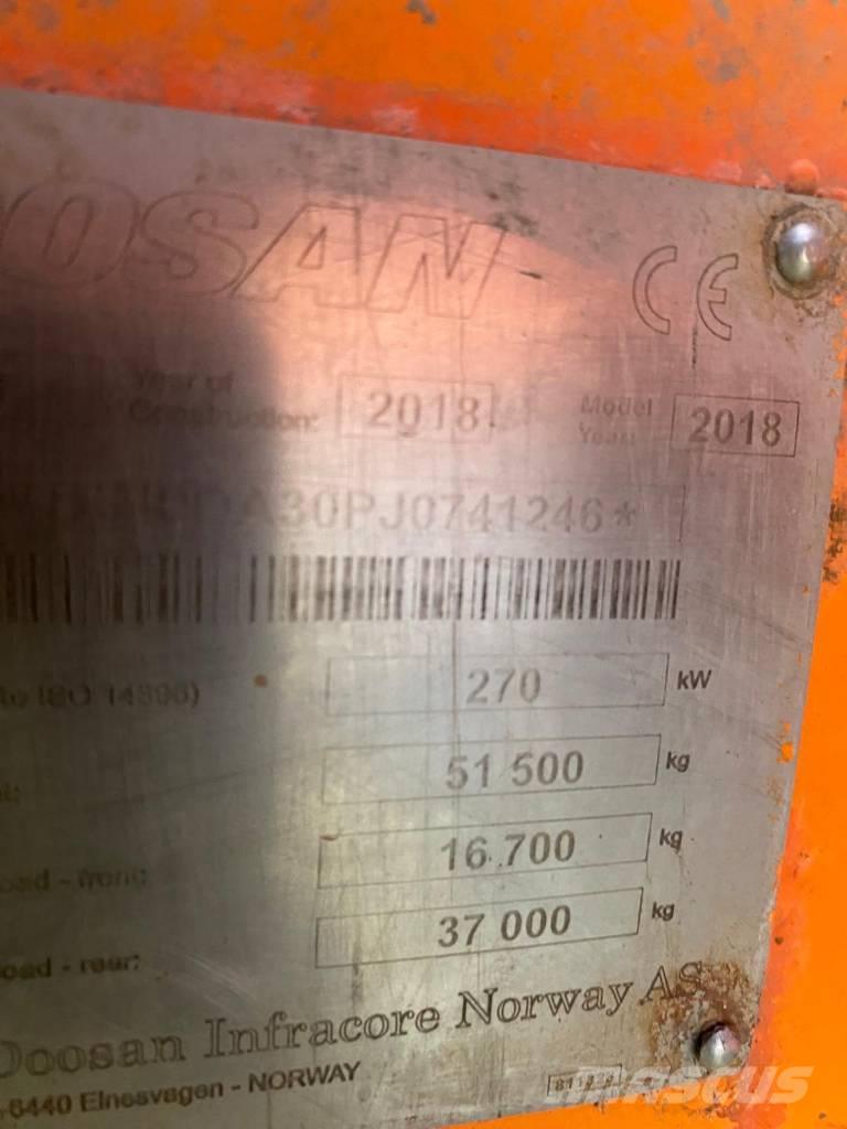 Doosan DA30 Kloubové dempry