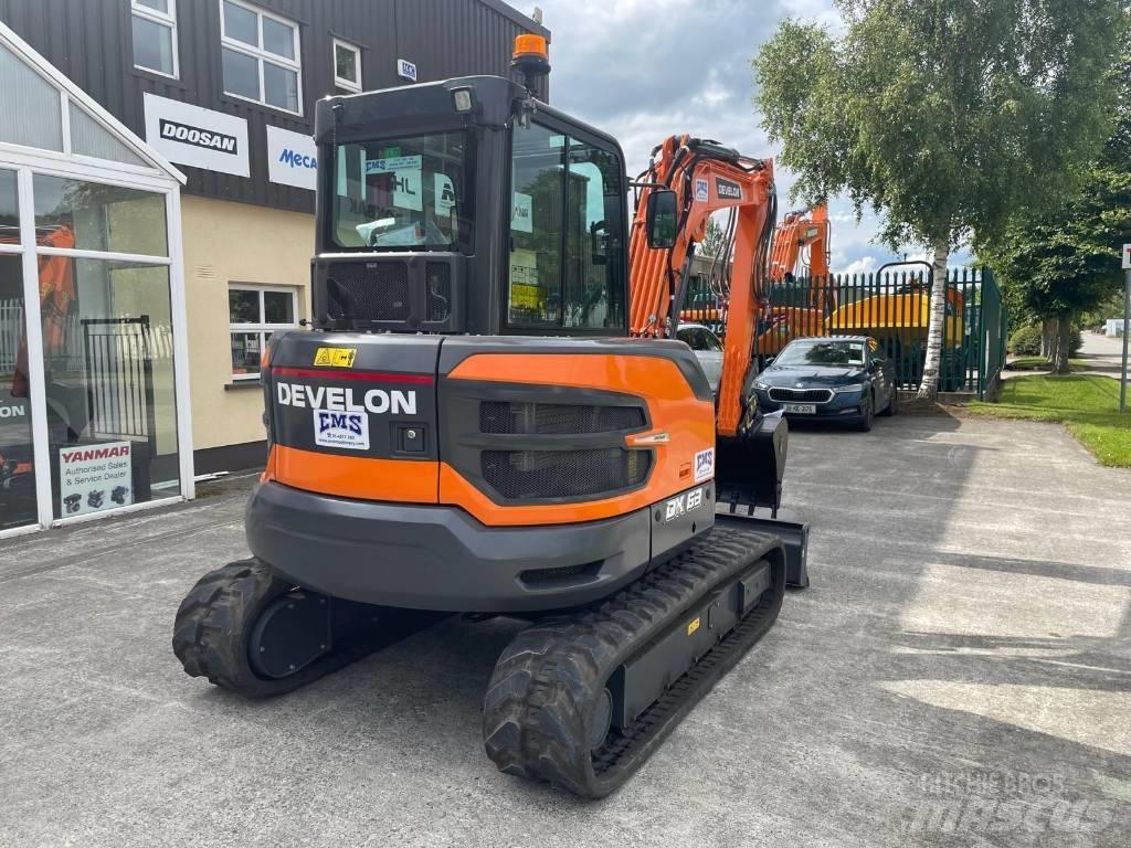 Develon DX 63-7 Mini rýpadla < 7t