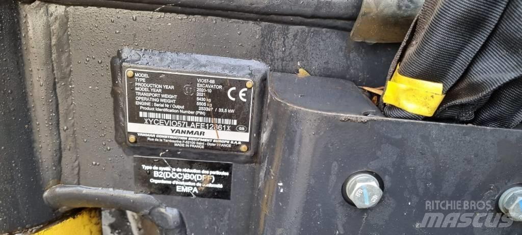 Yanmar Vio 57 Mini rýpadla < 7t
