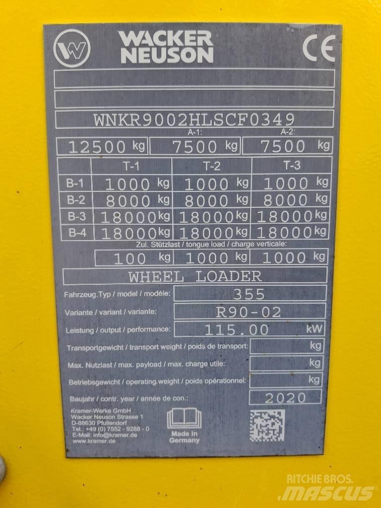 Wacker Neuson WL 95 Kolové nakladače