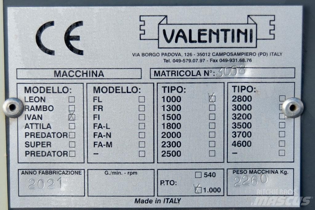 Valentini Ivan 100 Ostatní