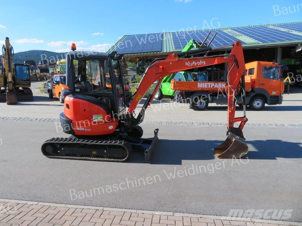 Kubota U 35-3 Mini rýpadla < 7t