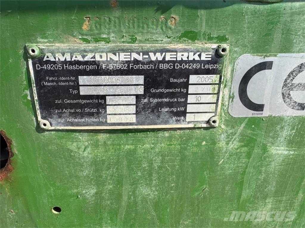 Amazone ZG-B 8200 Rozmetadlo minerálních hnojiv