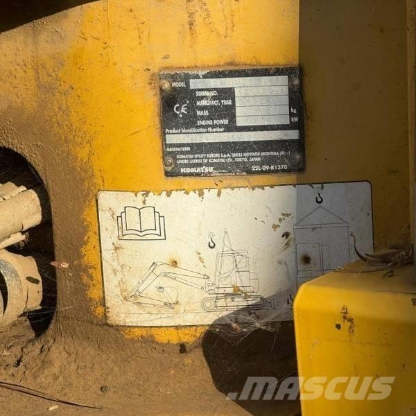 Komatsu PC88MR Midi rýpadla 7t - 12t