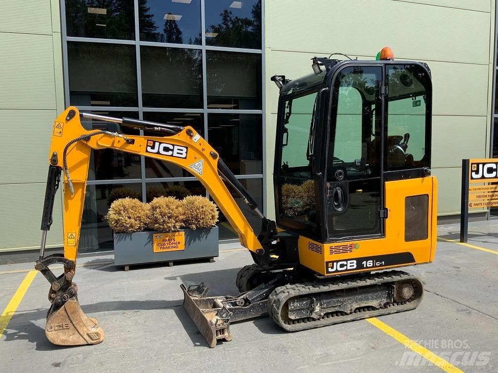 JCB 16 C-1 Mini rýpadla < 7t