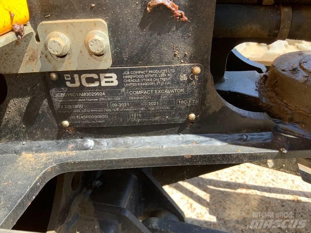 JCB 16 C-1 Mini rýpadla < 7t