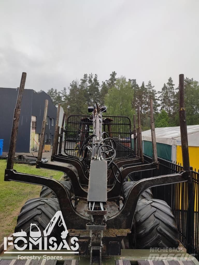 Timberjack 810B Podvozky a zavěšení kol