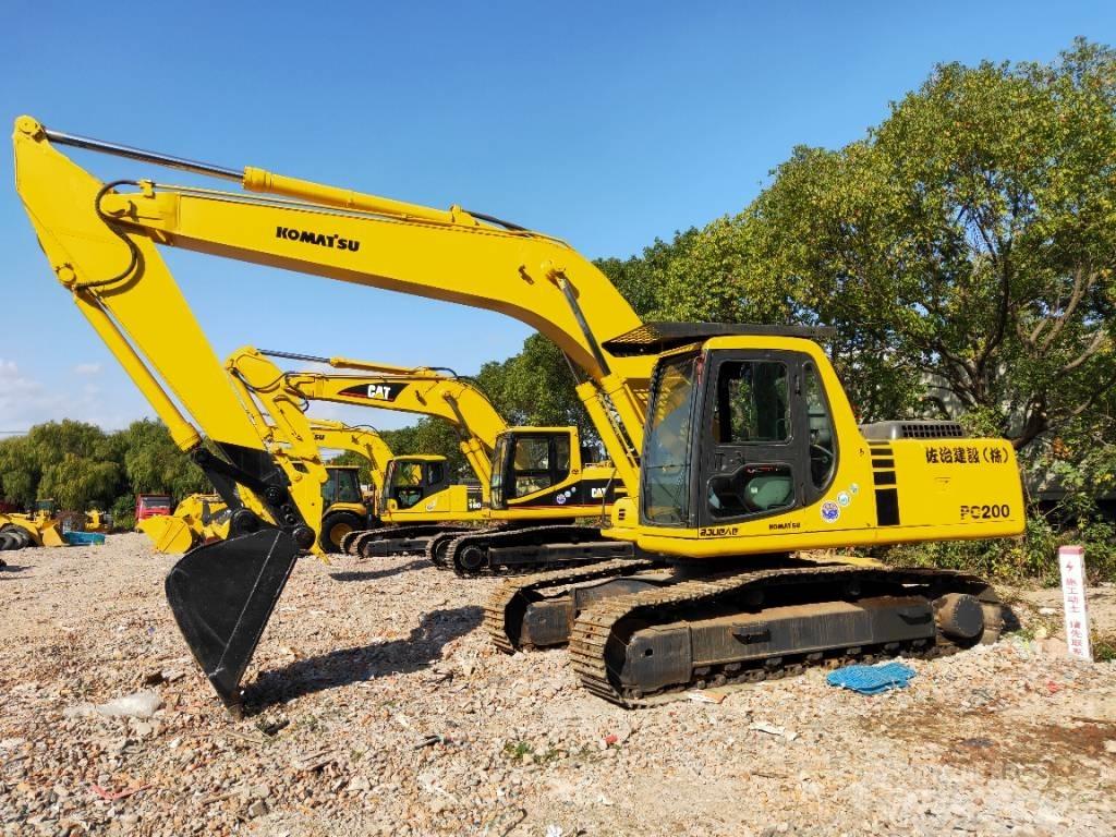 Komatsu PC200-6 Pásová rýpadla