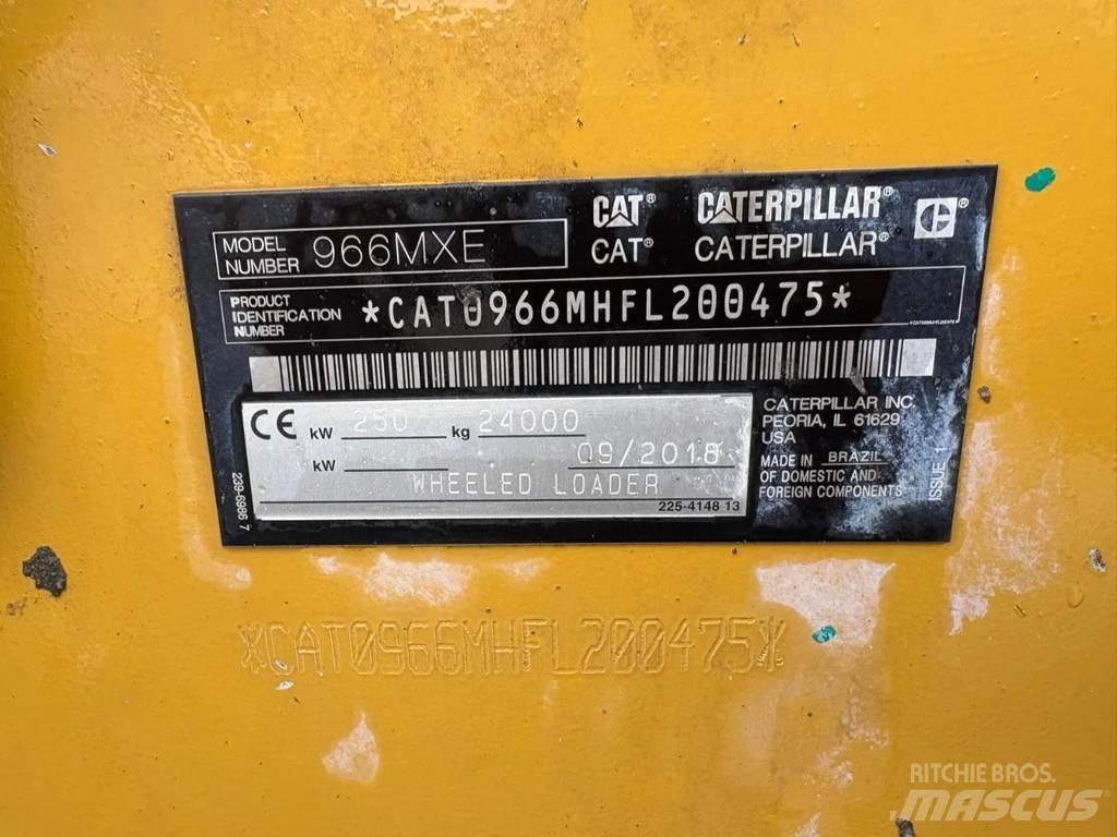 CAT 966MXE Kolové nakladače