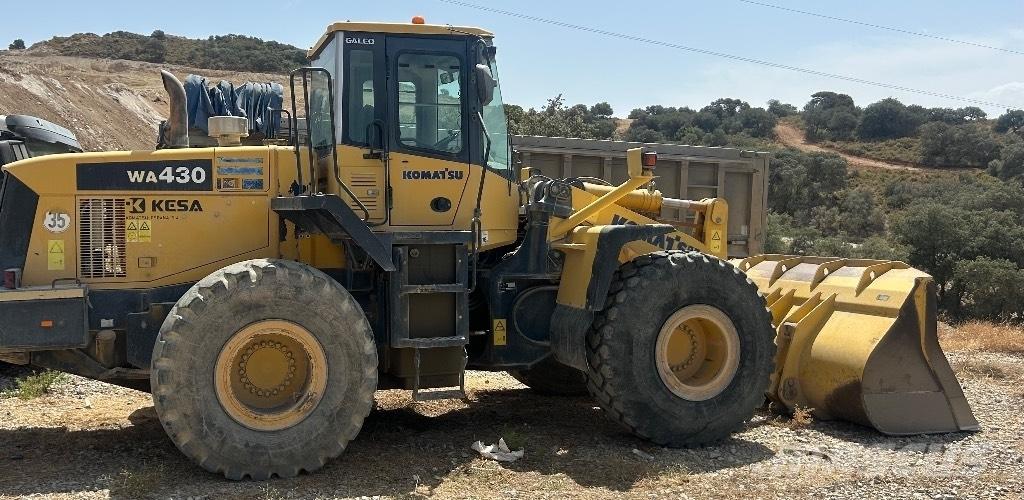 Komatsu WA 430-5 Kolové nakladače