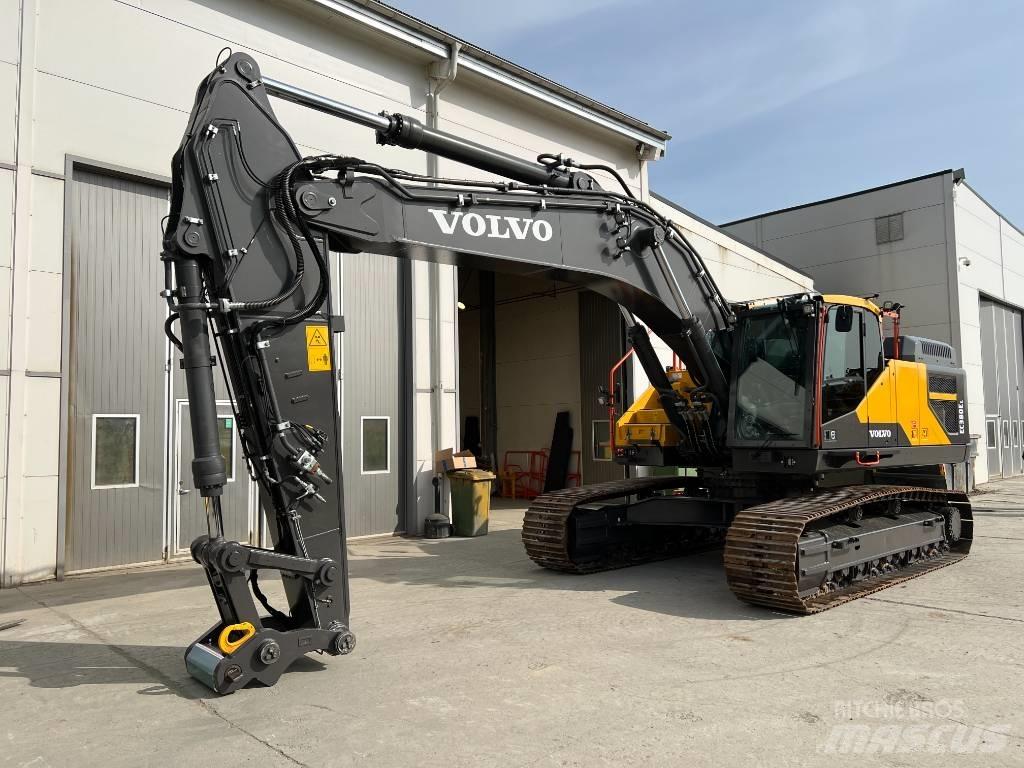 Volvo EC 380 EL Pásová rýpadla