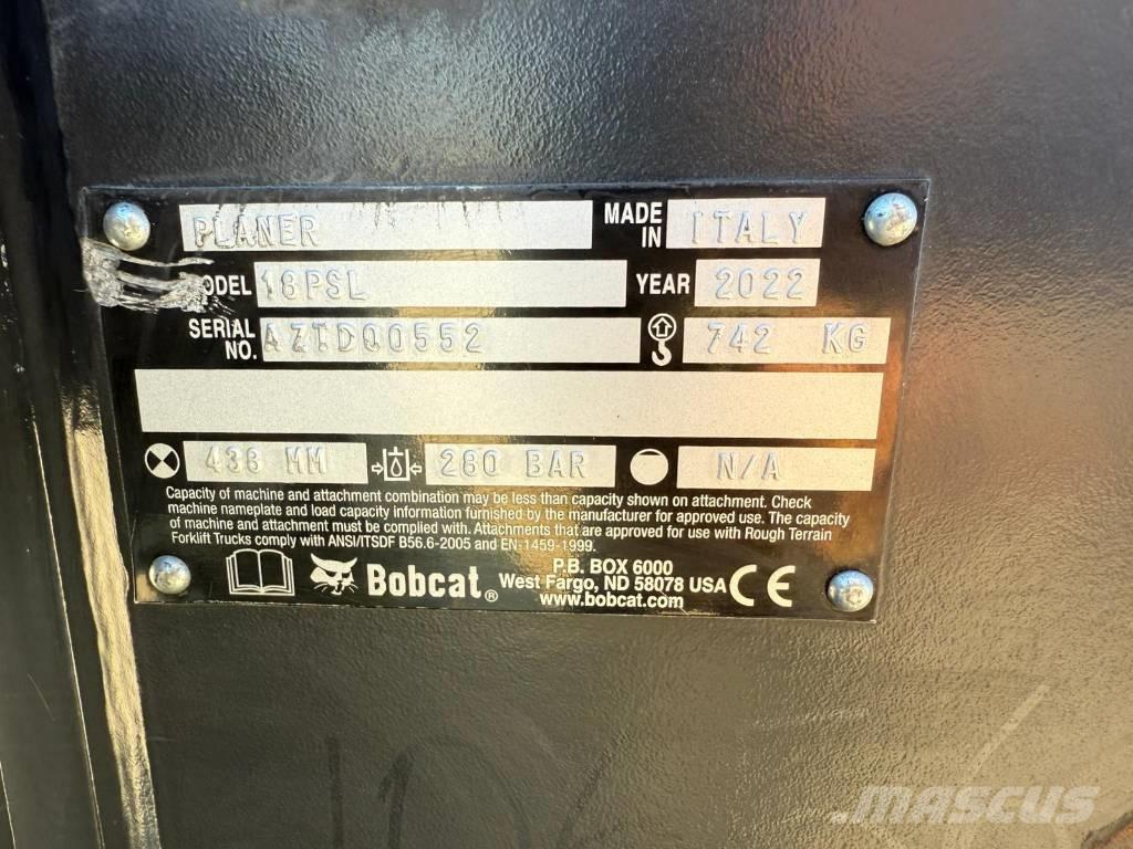 Bobcat 18 PSL Ostatní komponenty