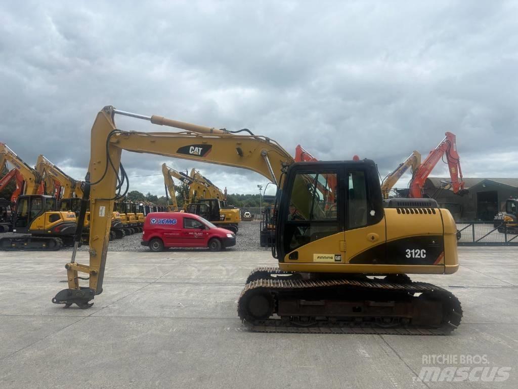 CAT 312 C Pásová rýpadla
