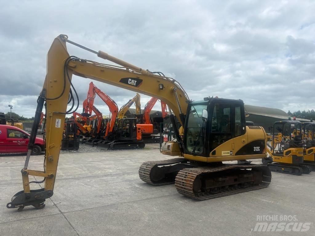 CAT 312 C Pásová rýpadla