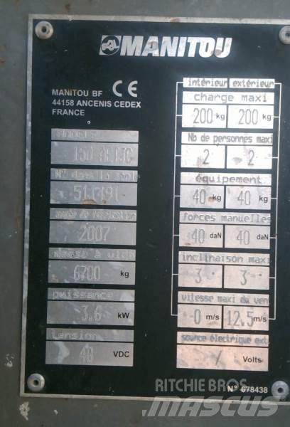 Manitou 150 AETJC Kloubové plošiny