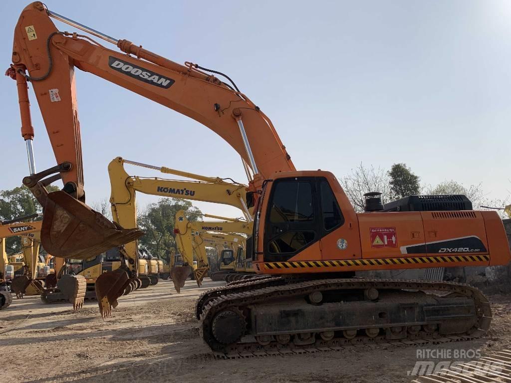 Doosan DH420 Pásová rýpadla