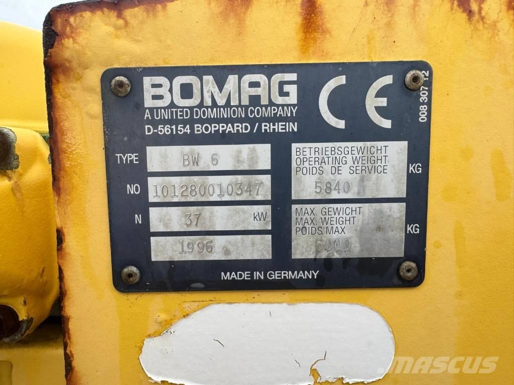 Bomag BW 6 Tandemové válce
