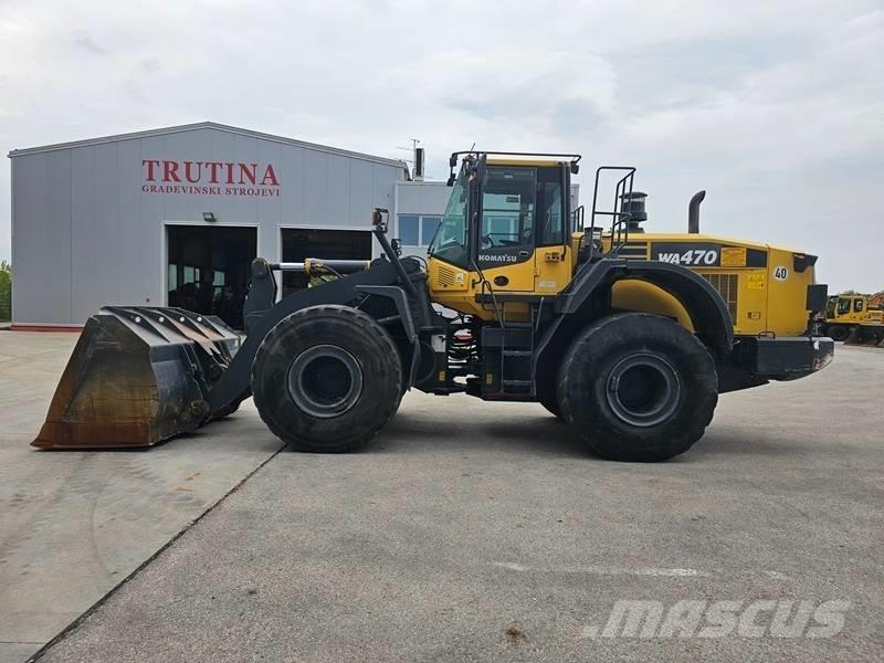 Komatsu WA 470-7 Kolové nakladače