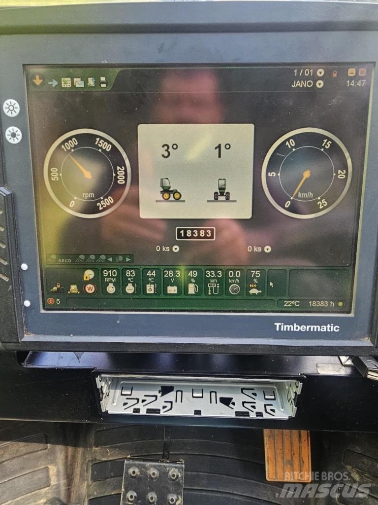 John Deere 1510 E Vyvážecí traktory
