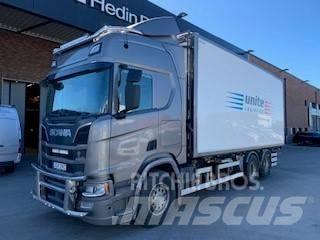 Scania R580 Flisbil Vozy na dřevní štěpku