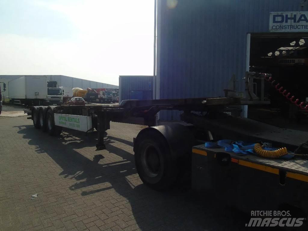 Pacton 3 AXLE Kontejnerové návěsy