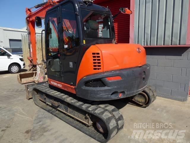 Kubota KX 080-4 Midi rýpadla 7t - 12t