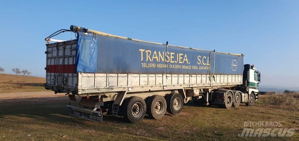 Lecitrailer D1317 Plachtové návěsy