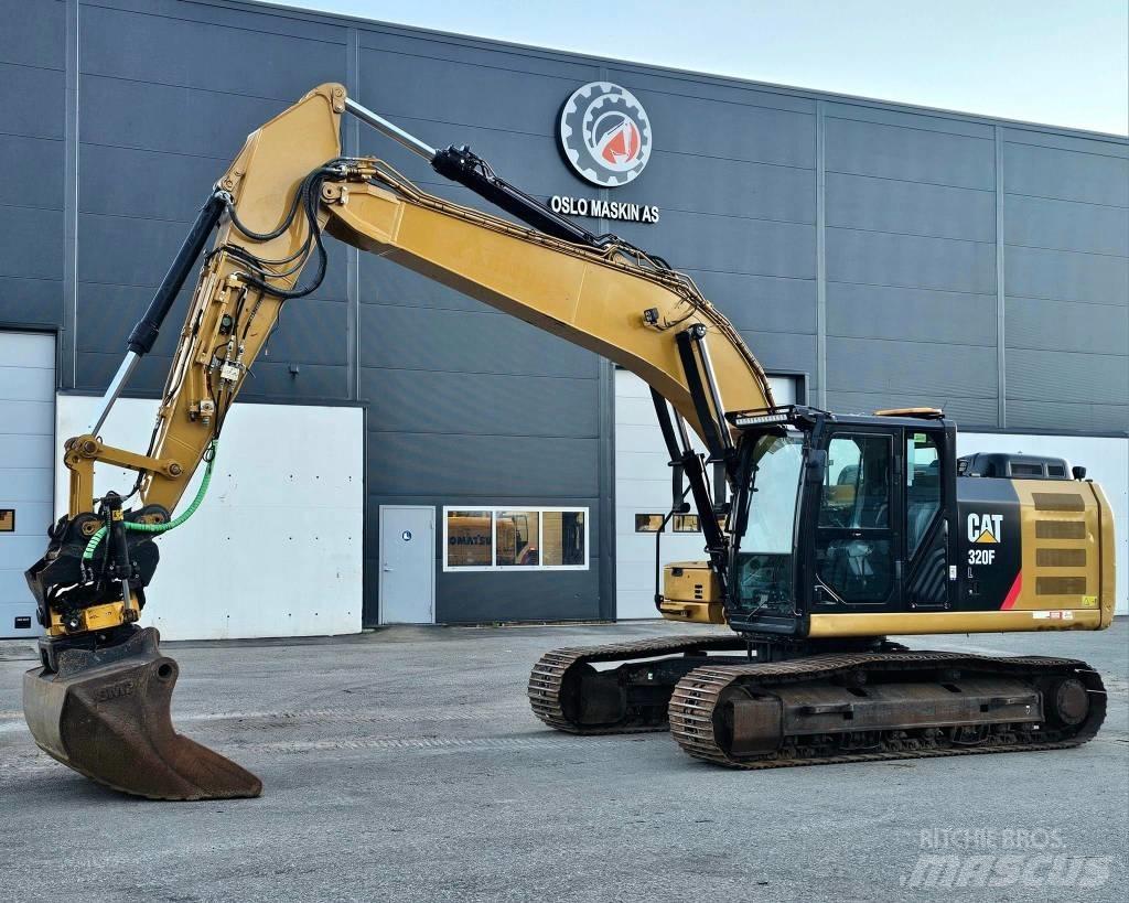 CAT 320 FL Pásová rýpadla