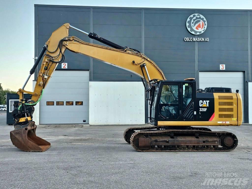 CAT 320 FL Pásová rýpadla