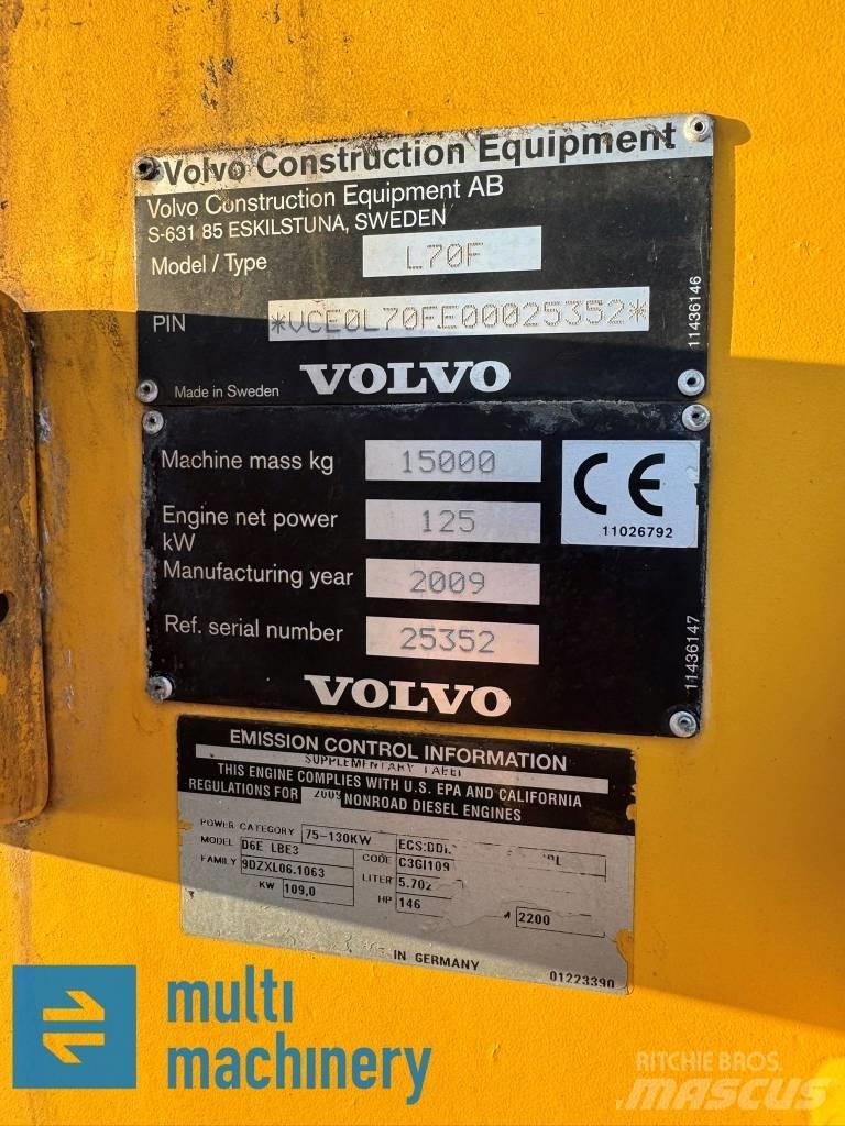 Volvo L 70 F Kolové nakladače