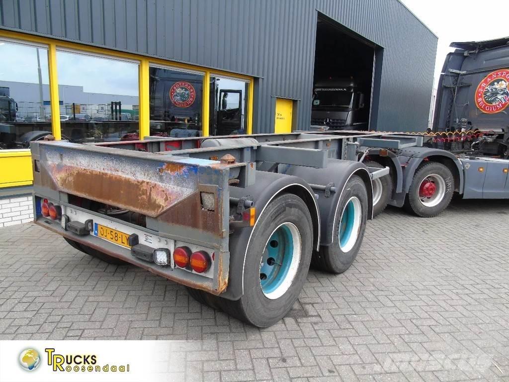  TR'AX 2 AXLE + 20FT Kontejnerové návěsy