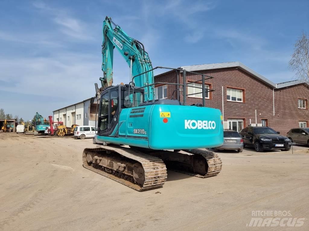 Kobelco SK 210-9 Pásová rýpadla