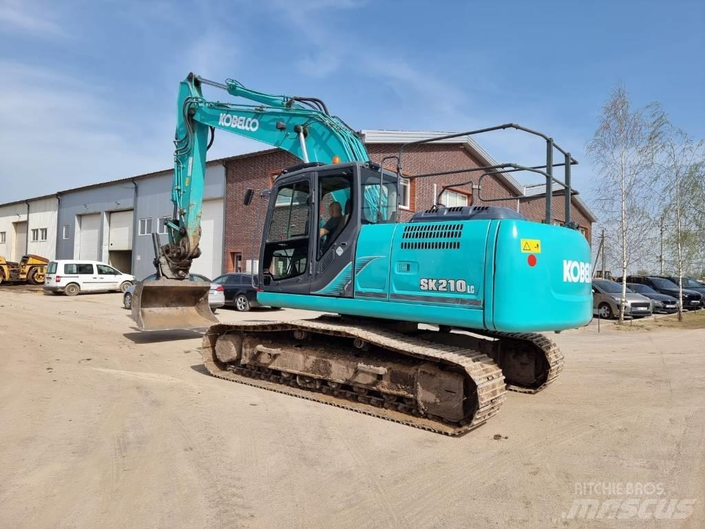 Kobelco SK 210-9 Pásová rýpadla
