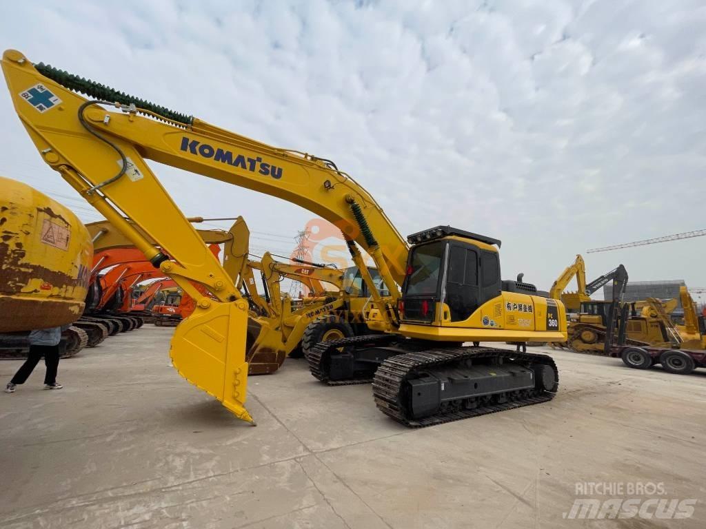 Komatsu PC 360 Pásová rýpadla