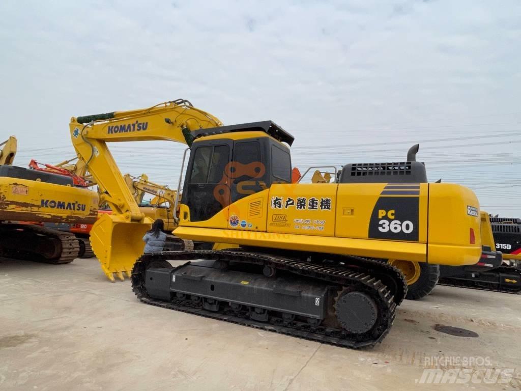 Komatsu PC 360 Pásová rýpadla