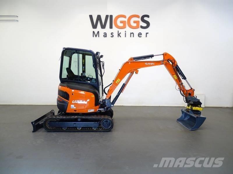 Kubota U 27-4 Mini rýpadla < 7t