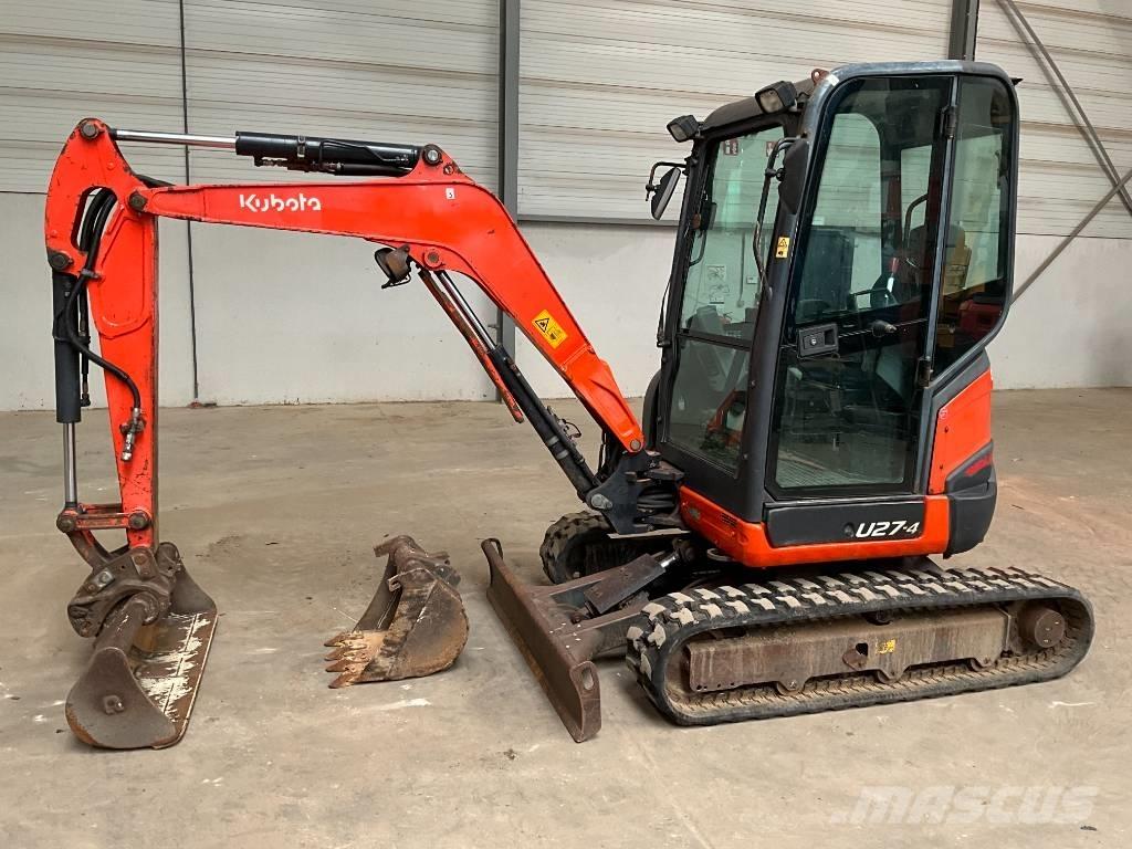 Kubota U 27-4 Mini rýpadla < 7t
