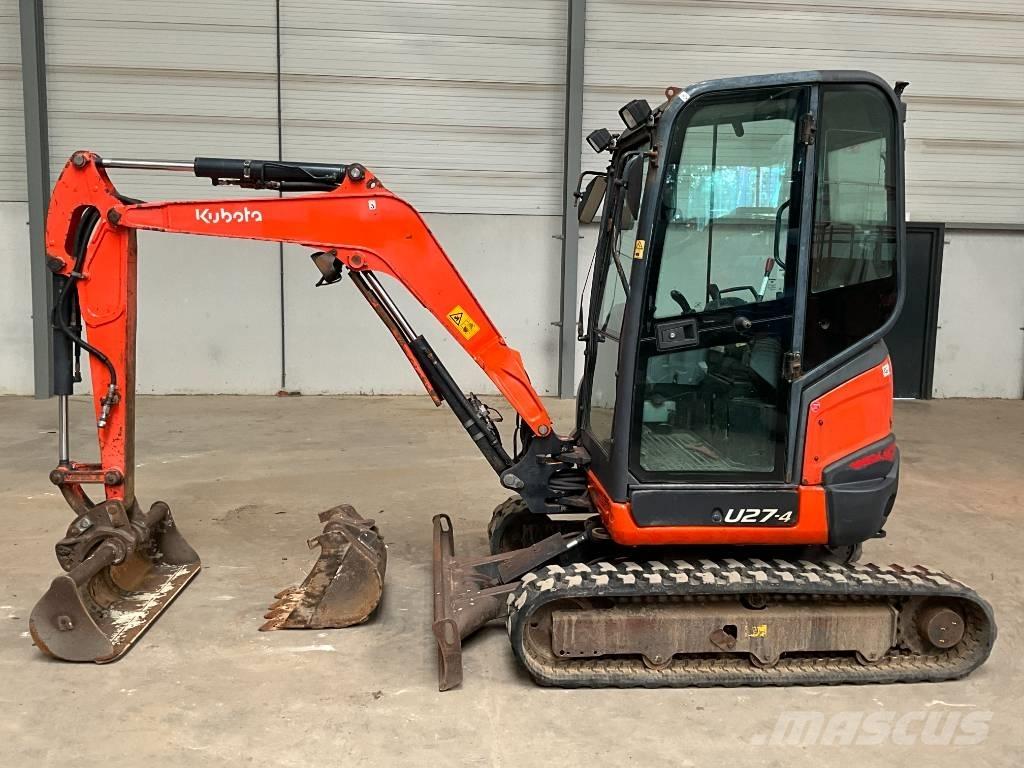 Kubota U 27-4 Mini rýpadla < 7t