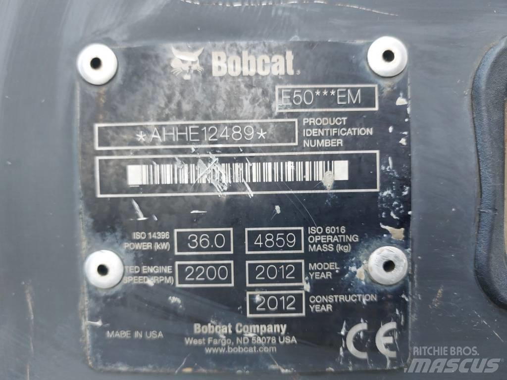 Bobcat E 50 EM Mini rýpadla < 7t