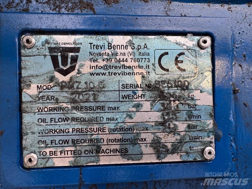 Trevibenne PMZ 10C Klešťové drapáky