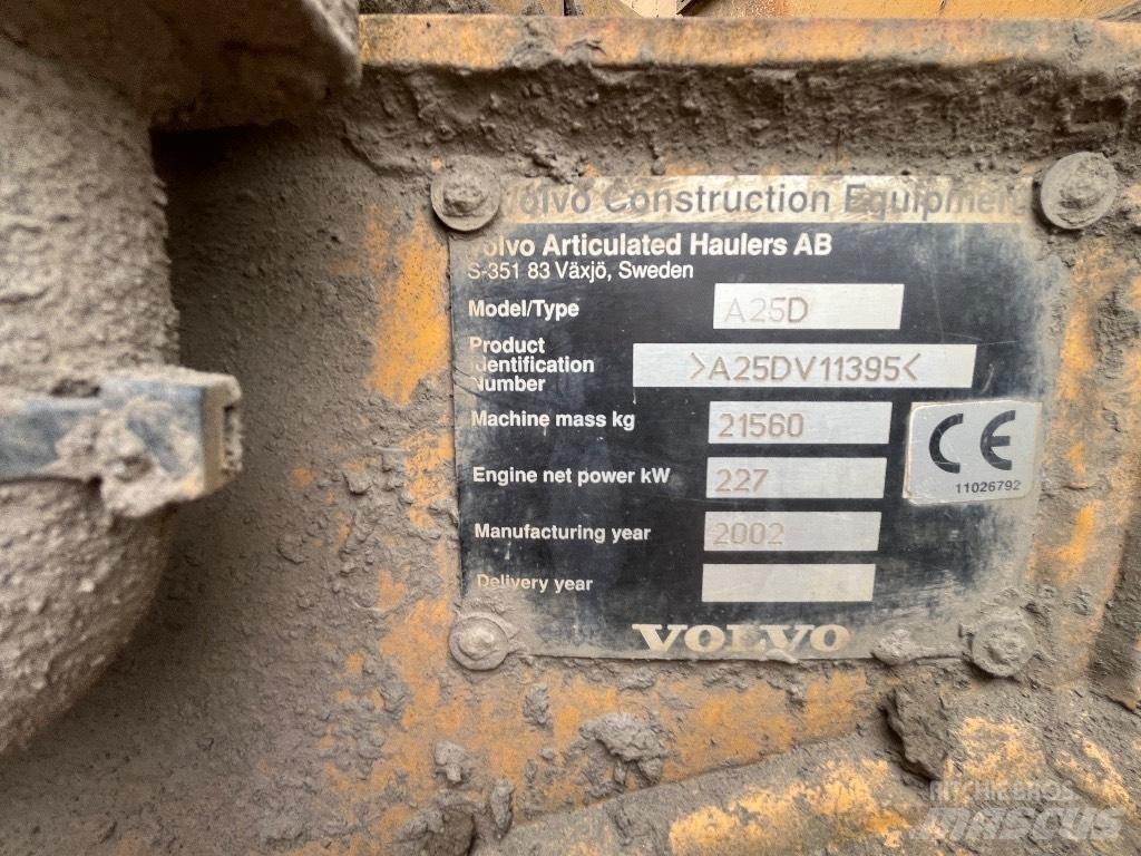 Volvo A 25 D Kloubové dempry