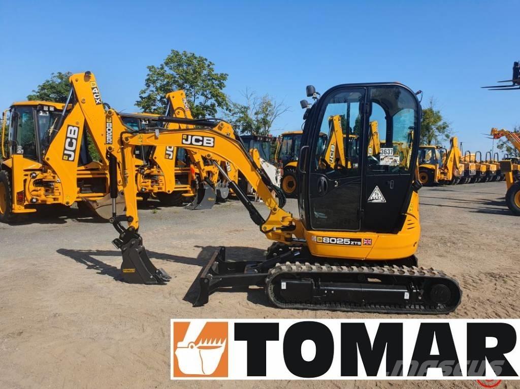 JCB 8025 ZTS Mini rýpadla < 7t