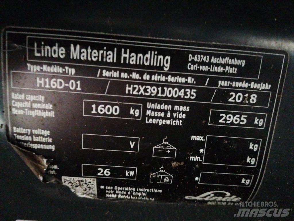 Linde H16D-01 Dieselové vozíky