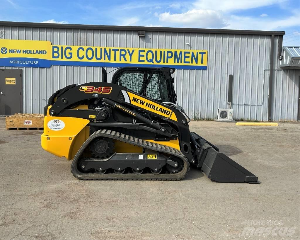 New Holland C345 Smykem řízené nakladače