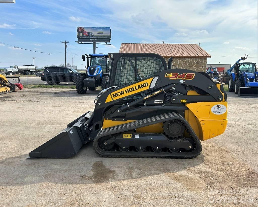 New Holland C345 Smykem řízené nakladače